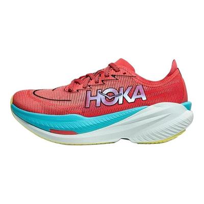 HOKA Mach X 2 Grapefruit Electric Coral Men Sneakers Pink 1155119-GFRT