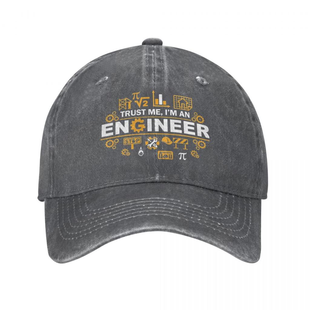 Casual Trust Me I'm An Engineer Baseball Cap Distressed Washed Headwear funny science humor Outdoor All Seasons Travel Caps Hat