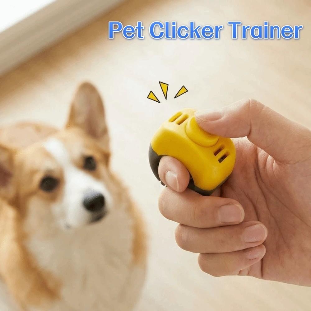 Professioneller Tier-Clicker-Trainer Tragbare Hundetrainings-Clicker Verhaltensmodifikation