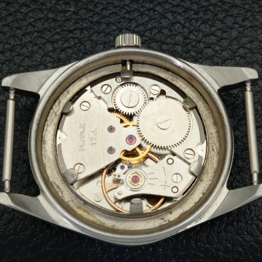 BRUKT HMT PILOT HÅNDOPPVEKKENDE INDIAN HERRE BLÅ FARGE KLOKKE a432505-2 R112-a432505