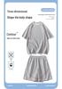 Men's Plus Size Casual Hong Kong Style Summer Sportswear Set: Loose Round Neck T-Shirt & Short Sleeve Capris 2-Piece.