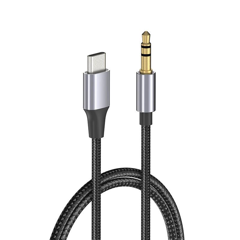 Type C to 3.5mm AUX Cable for Mobile Phones, Speakers, Earphones, and Live Streaming Accessories