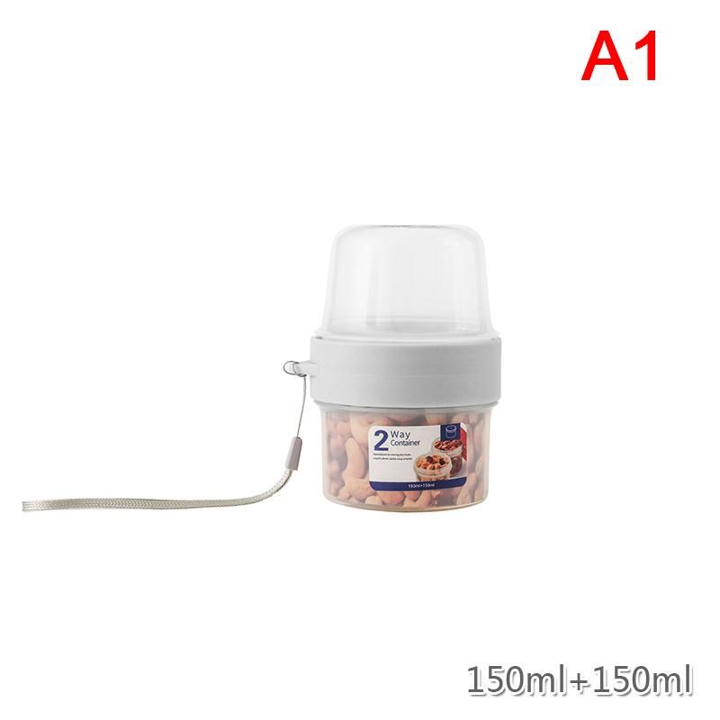 Double-Layer Lunch Cup Outing Lunch Box Yogurt Nut Preservation Fresh Dining Cup
