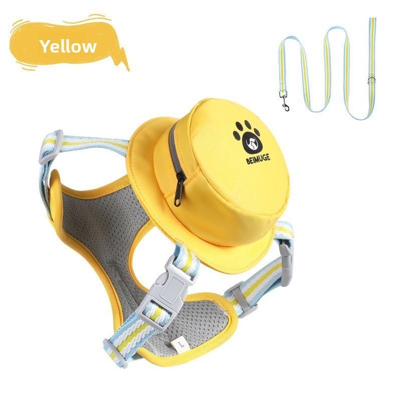 Zaino Cane Cartone Animato Con Guinzaglio Per Viaggi All'aperto Animali Domestici E Accessori Per Animali Domestici