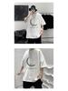 Ανδρικό Καλοκαιρινό T-shirt με Τύπωμα Κοντό Μανίκι - Χαλαρή Εφαρμογή, Στρογγυλή Λαιμόκοψη, Μοντέρνο Σχέδιο