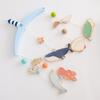 Baby Bed Bell Hanging Toy 0-12 Months Newborn Wooden Mobile Music Crib Rattle Toy Cartoon Whale Crib Holder Bracket Infant Gift