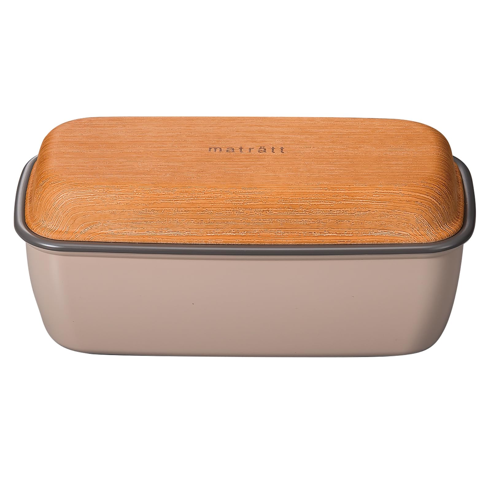 

Masakazu Mosle Long Rectangular Emma Lie 27410 Lunch, Greige, Size Approx. W8.8 D18.4 H7.8