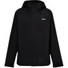 Li Ning Sports Comfortable Versatile Windproof Wear-Resistant Warm Jacket Women Jacket Black AWBUN091-1