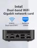 Zcela nový vlastní Mini PC N95 s čtyřjádrovým procesorem pro hraní her, 8 GB + 256 GB DDR4 Mini PC pro hry, Mini Host Stolní počítač