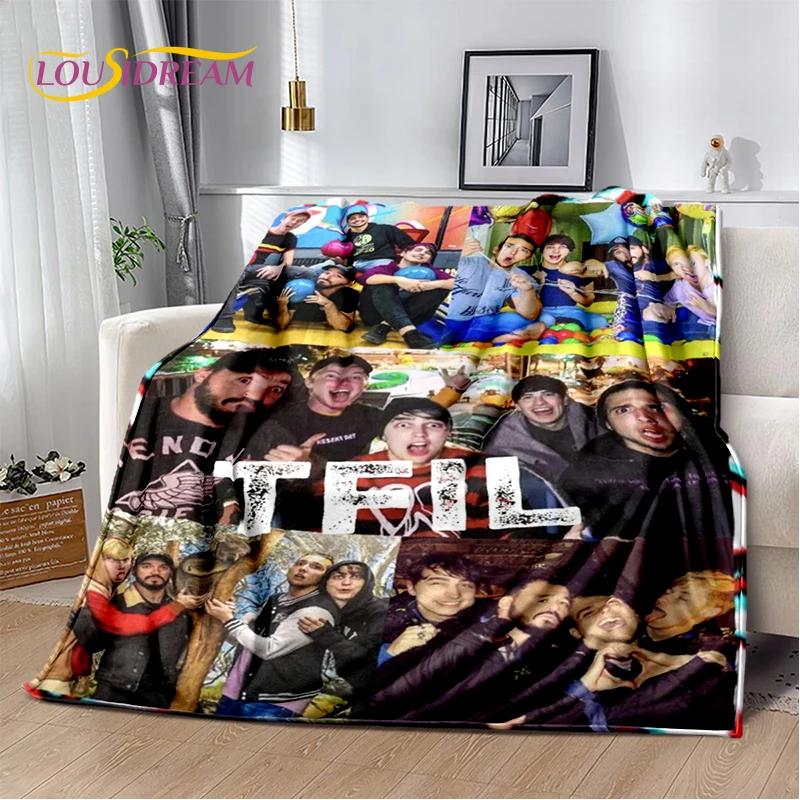 3D Sam and Colby XPLR Boys Soft Flannel Blanket for Bed Bedroom Sofa Picnic,Throw Blanket for Cover Outdoors Leisure Gift Kids