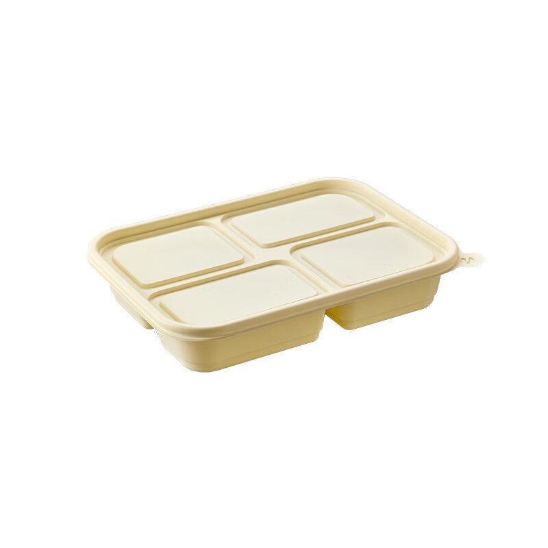 Deshangyuan Disposable Degradable Compartment Takeout Boxes