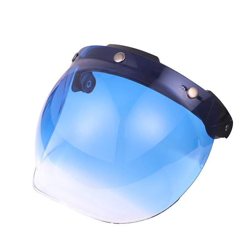 Popular Retro Motorcycle Helmet with Bubble Visor and Frame