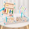 Wooden Fourcolor Maze Puzzle Game For Kids Brain Training And Logic Development