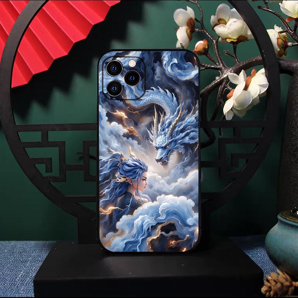 Chinese Movie Nezha Phone Case For IPhone 17 Pro Max 16 15 14 Pro Max 13 11 X Xs Xr 8 7Plus Silicone Cover
