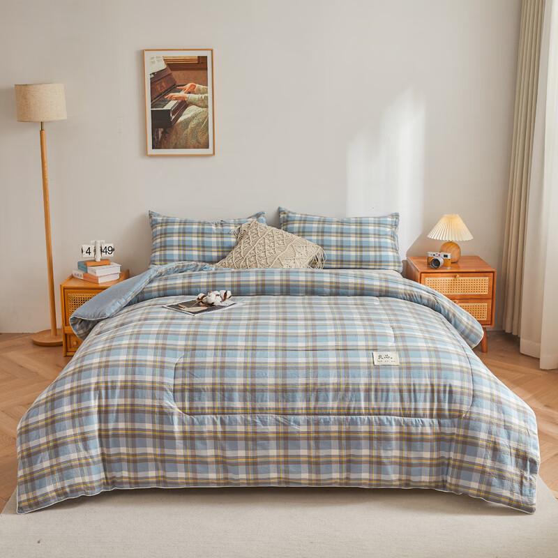 

Manya Ju Washed Cotton Winter Comforter