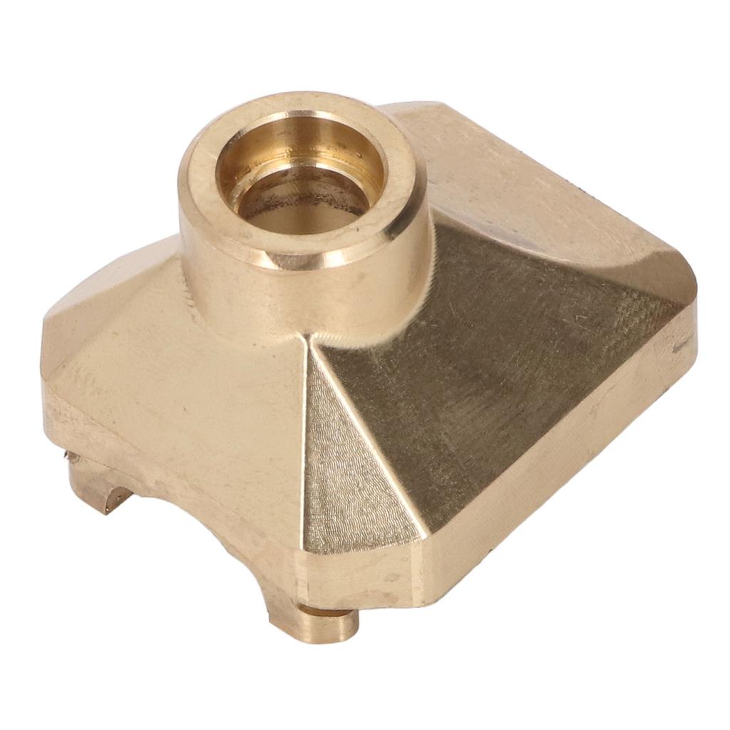 Mittlere Achsabdeckung Einfache Montage Messing Mittlere Achsradgehäuseabdeckung für G63 110 RC Kupfer