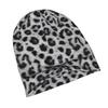 Grey Leopard Adult Knit Beanie with Style Fits Effortlessly Into Seasonal Wardrobes and Pairs Well with Jackets or Casual Looks