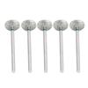 5Pcs Cuticle Remover Nail Drill Bit Versatile Rugged Rough Surface Nail Drill Bits Set for Home