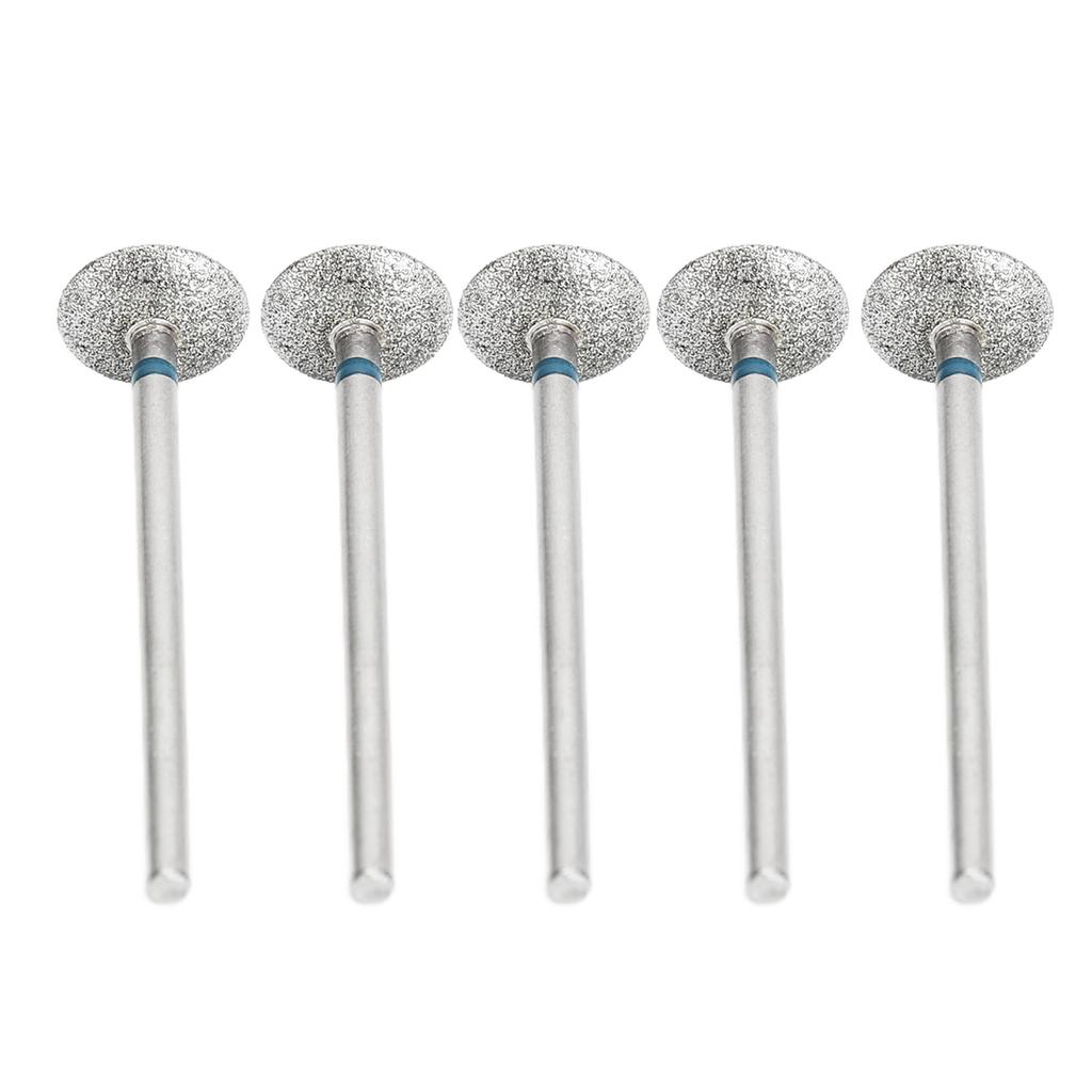 5Pcs Cuticle Remover Nail Drill Bit Versatile Rugged Rough Surface Nail Drill Bits Set for Home