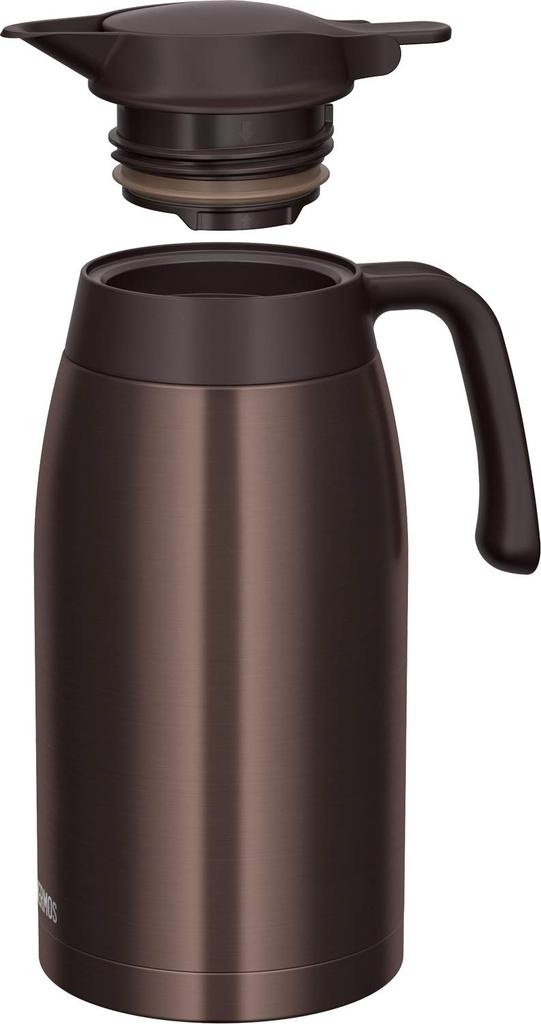 Thermos Stainless Steel Pot 2L Dark Brown DBW TTB-2000