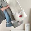 Simple All-Match Girly Cotton Socks Lace Bow Sweet Sock Casual Breathable Sweat-Wicking Mid-Tube Socks  Accessories Gifts