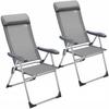Casaria Set 2X Garden Camping Folding Chair