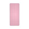Foldable Travel Yoga Mat Lightweight Gym Mat Fitness Training Pilates Exercise Mat In/Outdoor Workout Yoga Mat for Women