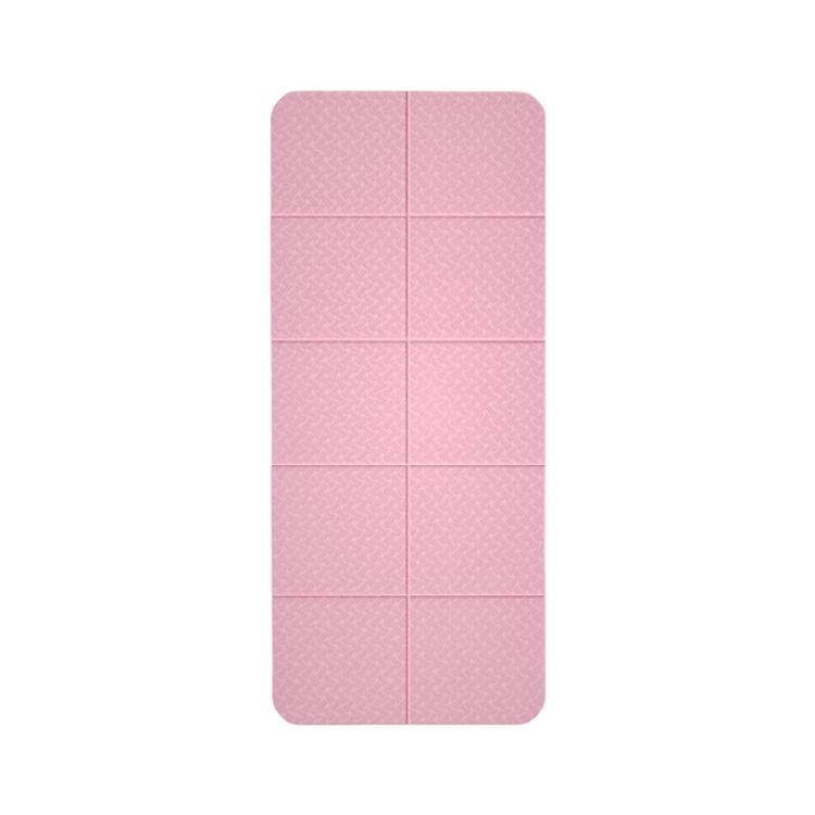 Foldable Travel Yoga Mat Lightweight Gym Mat Fitness Training Pilates Exercise Mat In/Outdoor Workout Yoga Mat for Women