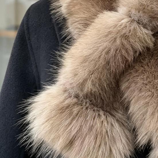 Breathable Winter Scarf Faux Fur Collar for Women, Plush Neck Warmer Scarf, Fluffy Fashion Wrap Scarves, Cold Weather, Thanksgiving Christmas