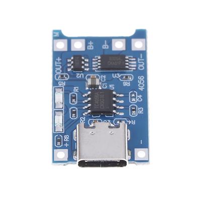 Type-C Tp4056 18650 Lithium Battery Charging Board 5V 1A Protection Module