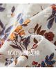 JUZUI Retro Countryside Floral 100% Cotton Dress for Women 2025 Summer Collection