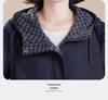 Autumn Casual Plus Size Short Windbreaker for Stylish Moms 50+
