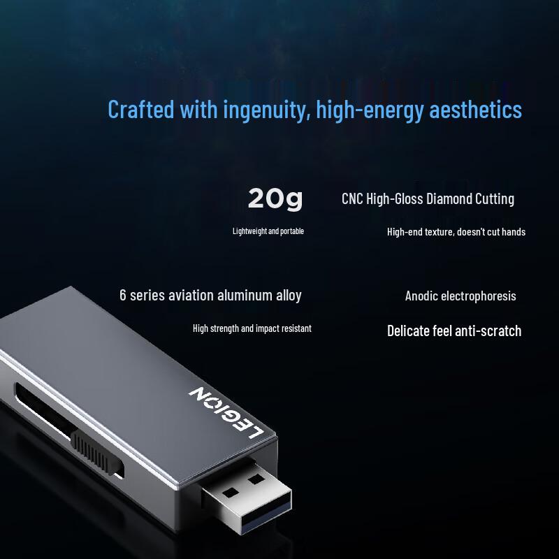 Lenovo High-Speed Dual-Interface SSD USB Drive