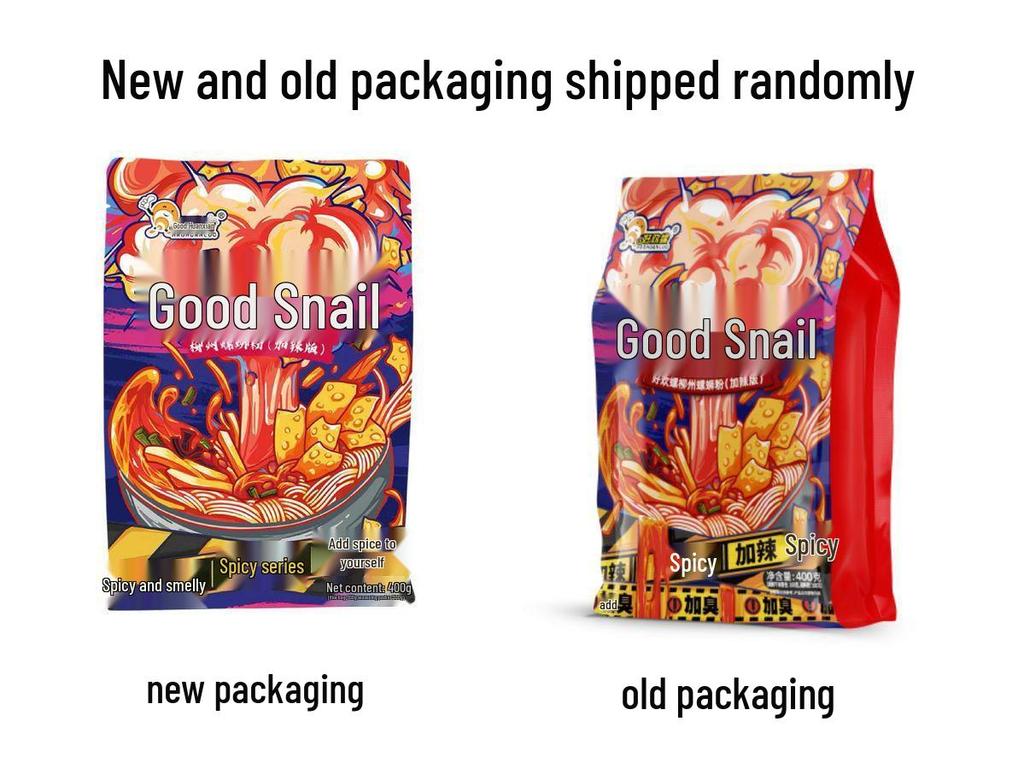 New Extra Spicy & Stinky Huanluo Snail Rice Noodles 400g - Original Flavor Liuzhou River Snail Noodles