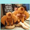 Adorabile Capibara Muscoloso Peluche Morbido Cuscino Coccoloso Per Compleanni e Regali