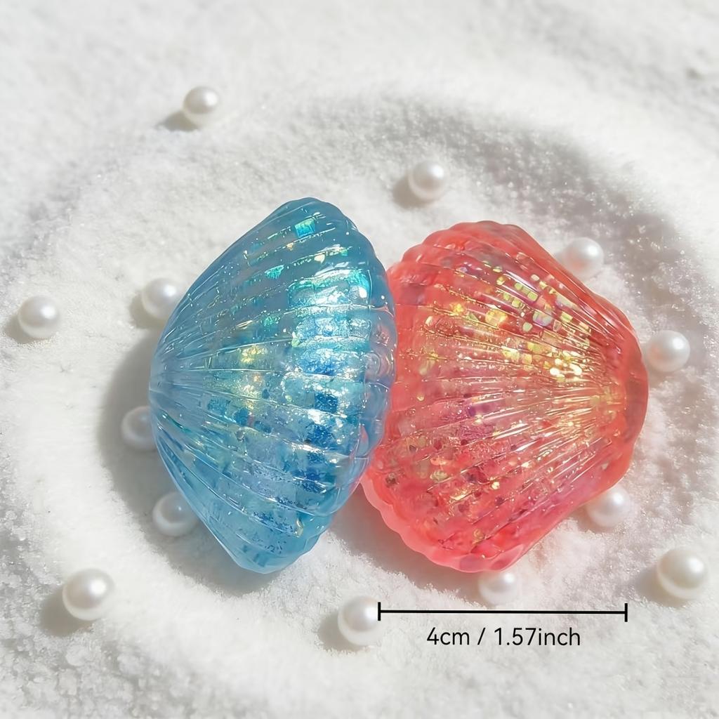 Beautiful Shell Slow Rebound Squishy Toy, Ocean Pet Soft Stress Ball, High Texture Perfect Gift for All Ages