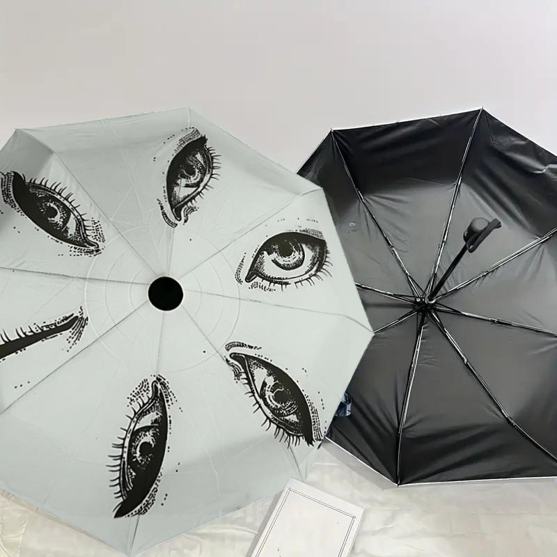 Eye-catching Design Automatic Opening/Closing Umbrella with Foldable Design, Ideal for Fans, Travelers, Daily Use, and Festive Gifts1121168a