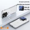 Cross-Border Oppo Find X9 Pro Leather Lens Bracket Airbag Case: High-End Protective Cover for Men & Women