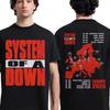 System Of A Down Trasa po UE i Wielkiej Brytanii 2026 Koszulka Bawełniana Letnia Męska Odzież Damska Koszulka Y2k Popularny T-shirt Koszulka dla Fanów Koszulki Top