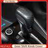 Car Gear Head Shift Knob Protection Cover Cap Trim for Nissan Kicks 2017 2018    2022 Gear Sticker
