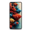 Phone Case Cover for Xiaomi Poco F7 F6 F5 F4 F3 X7 X6 X5 X4 X3 NFC M4 C51 C55 GT Pro 5G Soft TPU Fundas Blue Ocean Fish Capa Bag