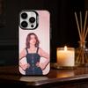 Retro Chic Vibe Natalia Dyer Phone Case For iPhone 17,16,15,14,13,12,11,Pro Max,Plus Candy Silver Cover