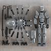 Spider Robot Action Figure with Accessories Movable Joints 3D Printed Model Toy Articulated Dummy Figurine Home Office Decoration Ornament
