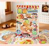 ZIYI Food Stickers Set Food Scene Stickers Creative Fun Relief Stress DIY Food Platter Stickers for Students and Adults