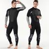 3mm Neoprene Fullsuit Wetsuit Diving Surfing Snorkeling Men Women Warm Water Sports Gear