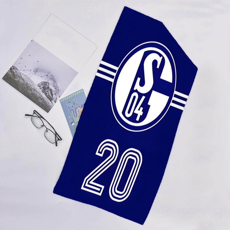 1 pezzo Squadra di Calcio (48) Asciugamano da Spiaggia, Attrezzatura da Spiaggia e Piscina sul Mare, Fantasia alla Moda, Rettangolare, Essenziali da Viaggio