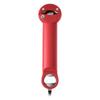 Retractable Teeth Red Adjustable Opener Stainless Steel Teeth Sliding Clamp Mechanism Ergonomic Extended Handle