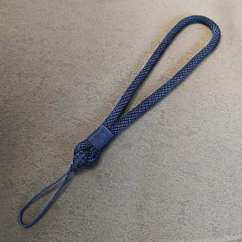 Mobile Phone Lanyard Short Wrist Rope Reinforced Color Matching Hand-woven Pendant Female Male Accessories Anti-loss Lanyard. 1