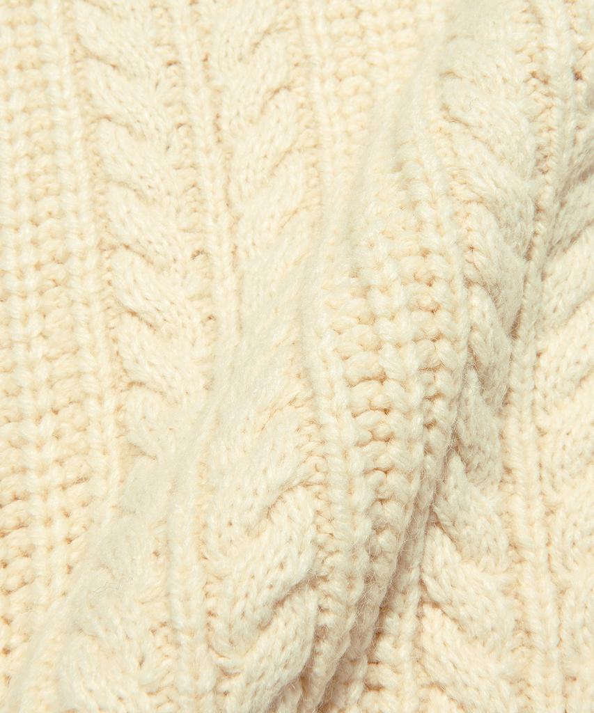 LEE Women'S Bold Cable Knit Cream