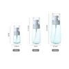 30/60/100ML Ultra Fine Mist Spray Bottles Travel Portable Mini Size For Facial Hydration Alcohol Refill Cosmetic Dispenser